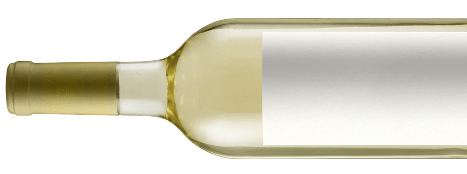 bouteille vin blanc de cote
